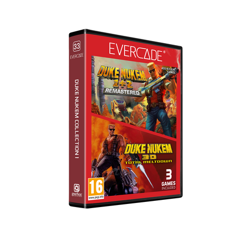 #33 Duke Nukem Collection 1 - Evercade Cartridge