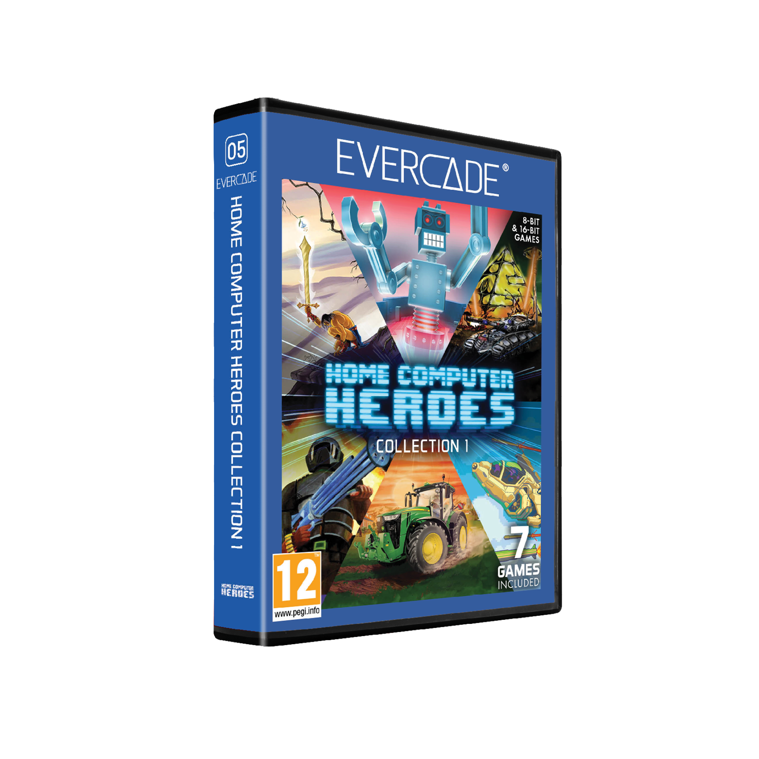 #C05 Home Computer Heroes Collection 1 - Evercade Cartridge