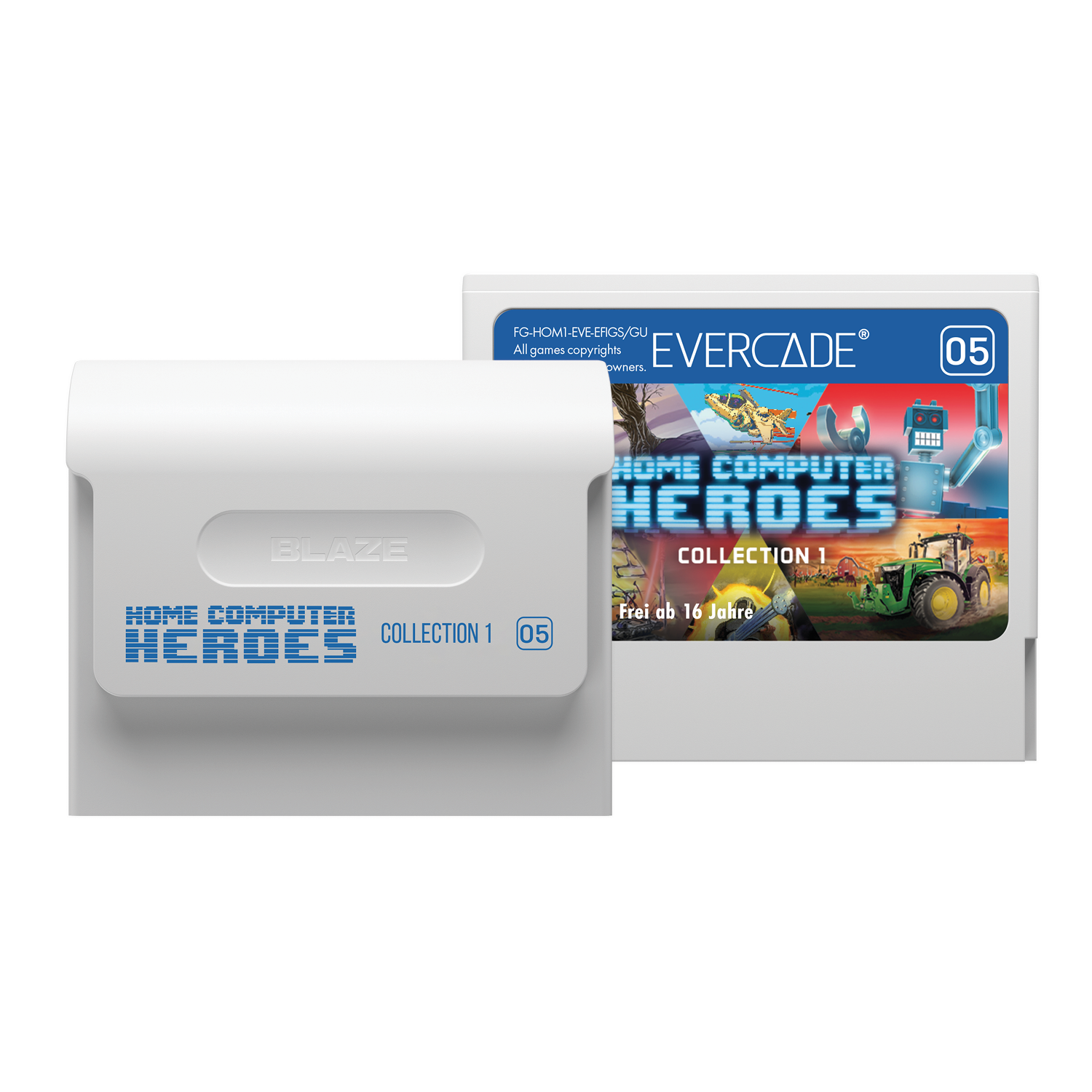 #C05 Home Computer Heroes Collection 1 - Evercade Cartridge
