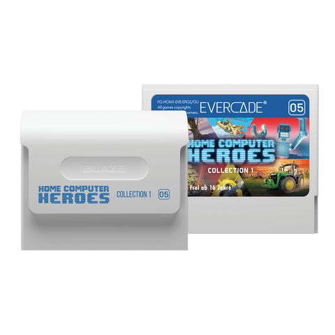 #C05 Home Computer Heroes Collection 1 - Evercade Cartridge
