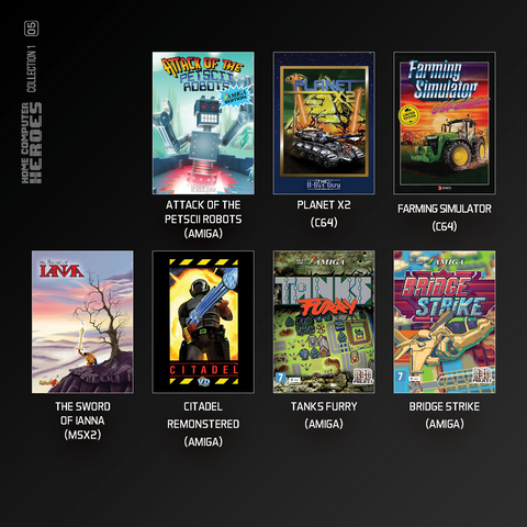 #C05 Home Computer Heroes Collection 1 - Evercade Cartridge