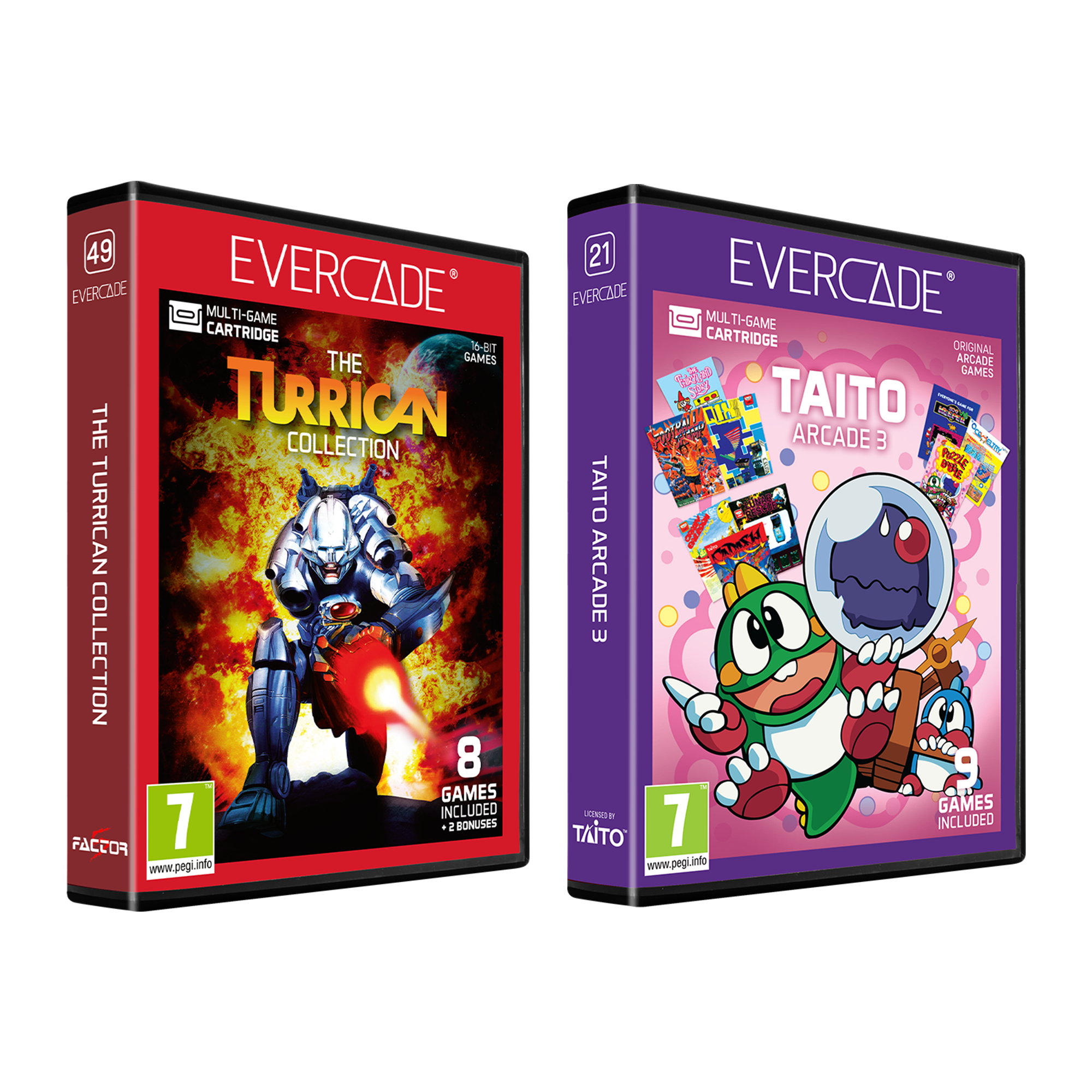 Turrican and Taito 3 Double Pack