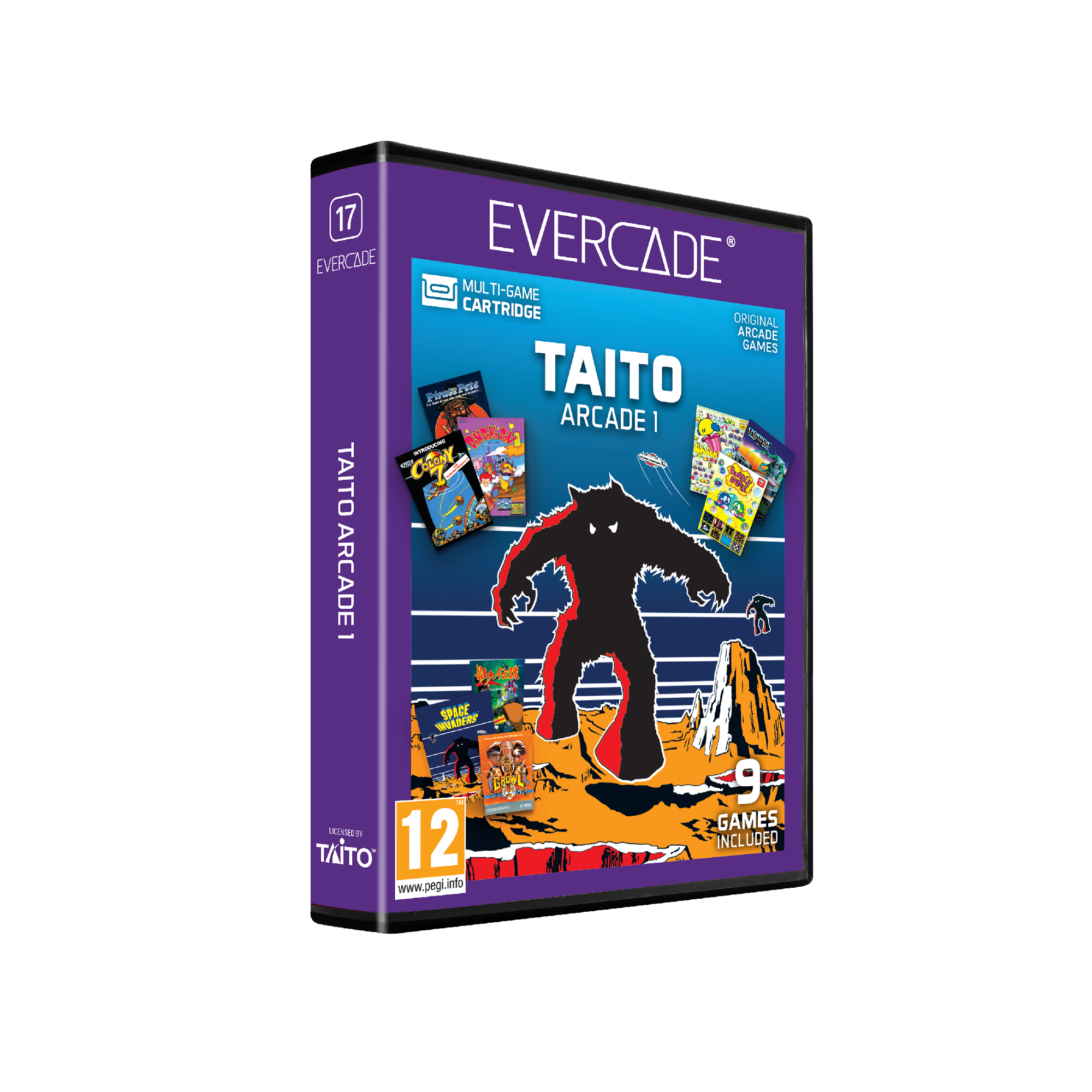 #17 Taito Arcade 1 - Evercade Cartridge