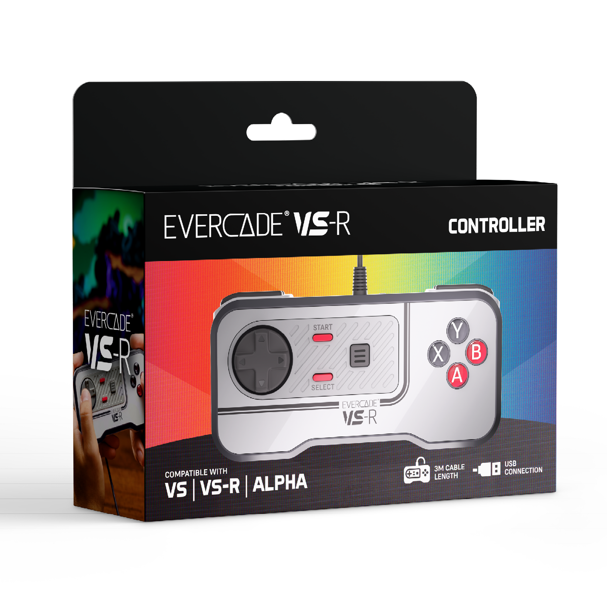 Evercade VS-R Wired Controller - Classic Retro
