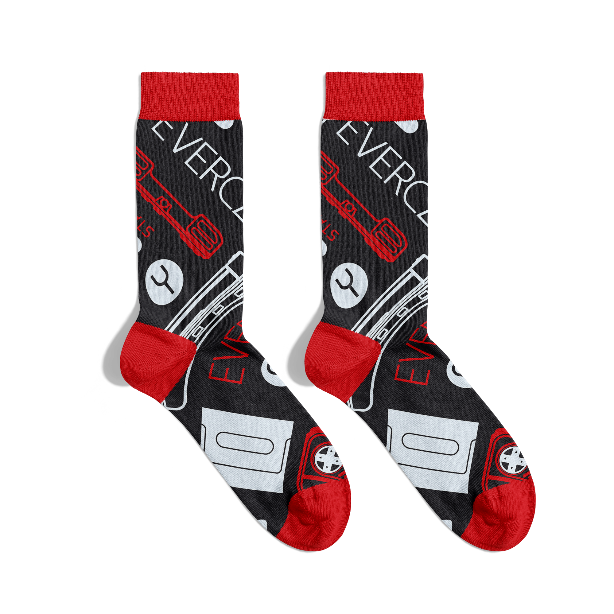 Evercade Black Socks