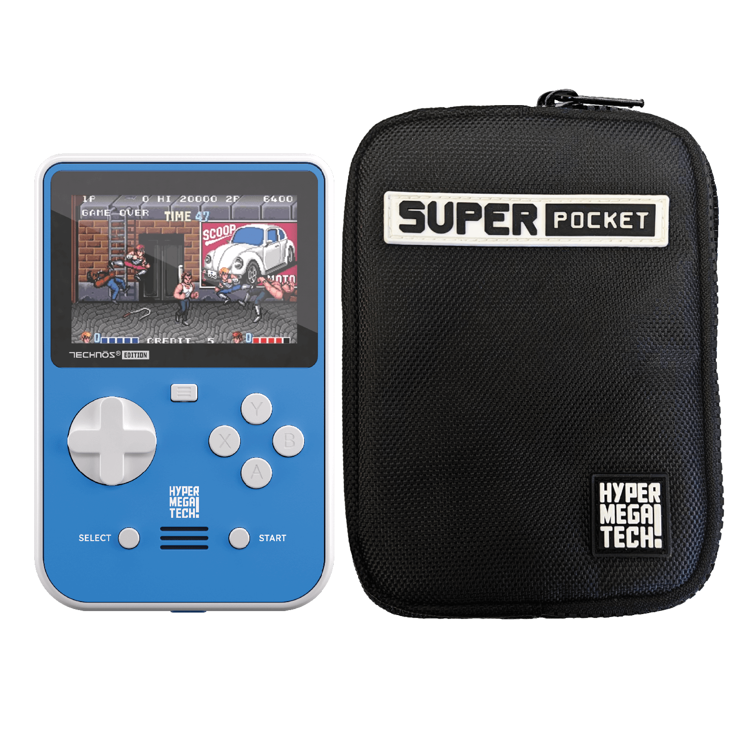 HyperMegaTech! Technos Super Pocket Case Bundle