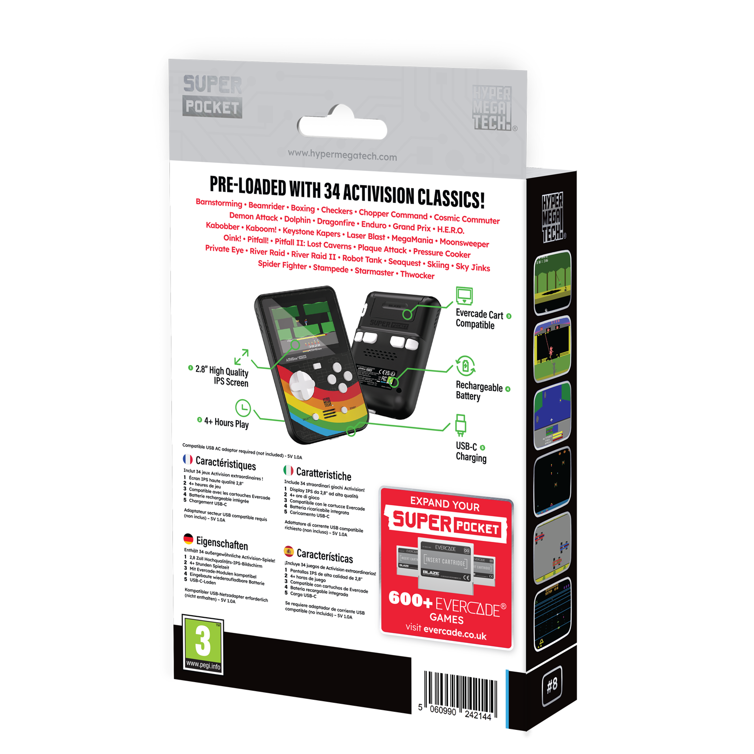 HyperMegaTech! Activision Super Pocket Bundle