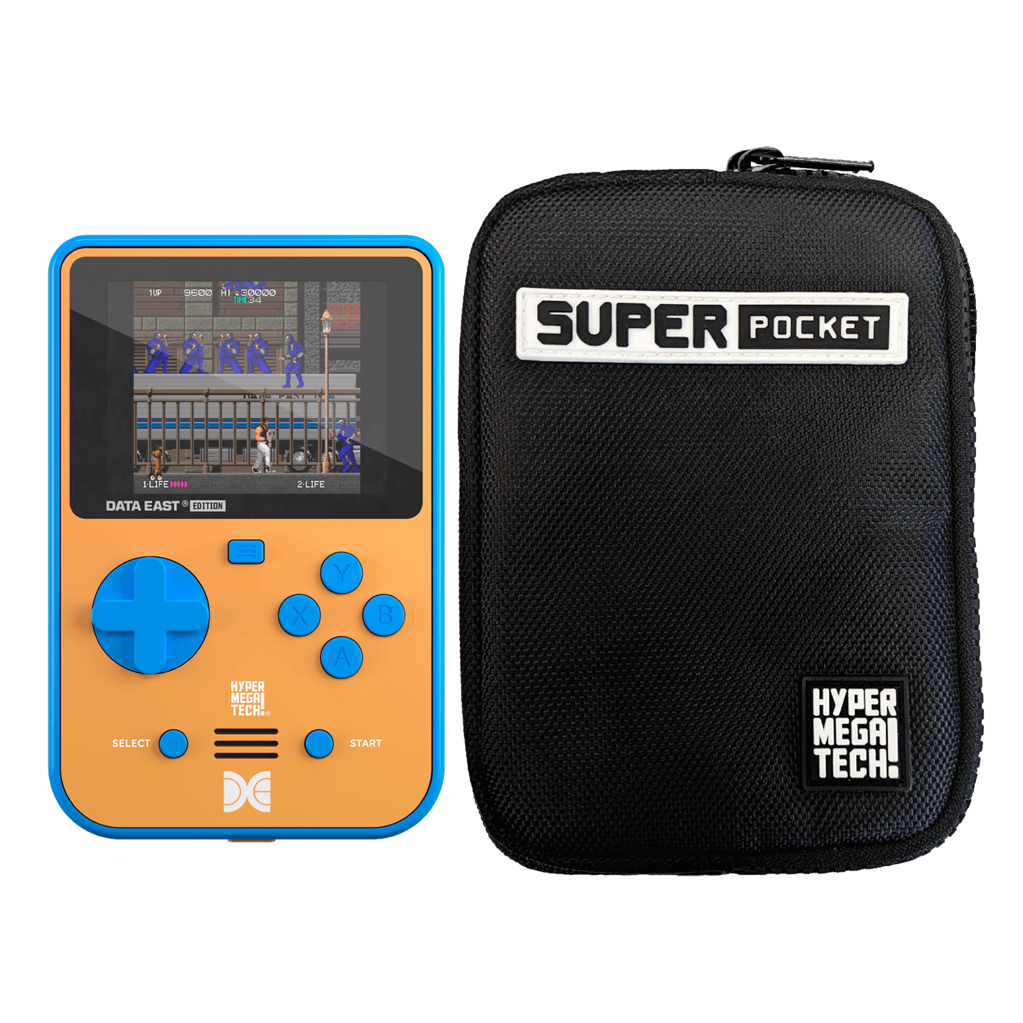 HyperMegaTech! Data East Super Pocket Case Bundle