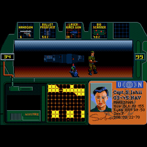 Zero Tolerance Subway (Sega Genesis)