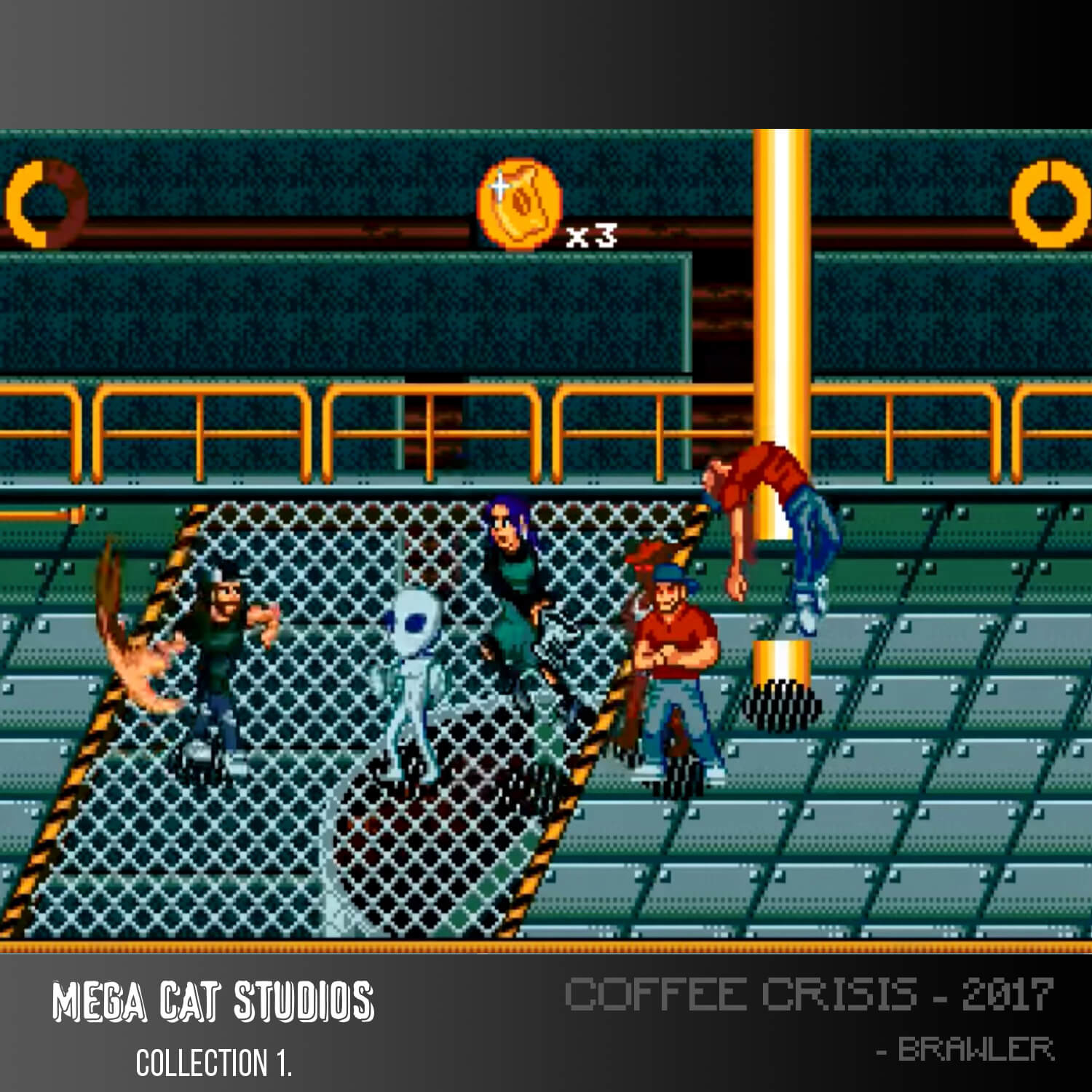 coffee crisis evercade screen shot