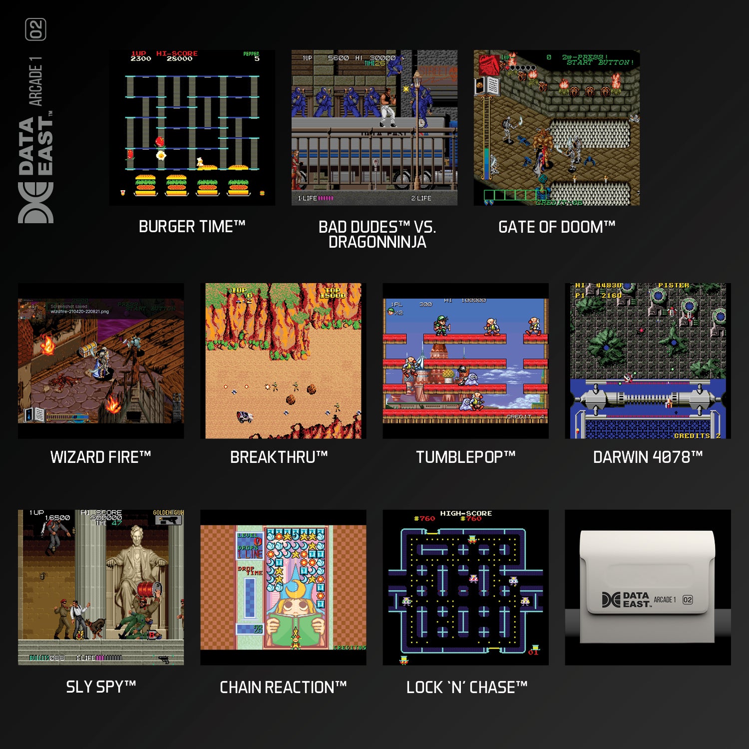 #02 Data East Arcade 1