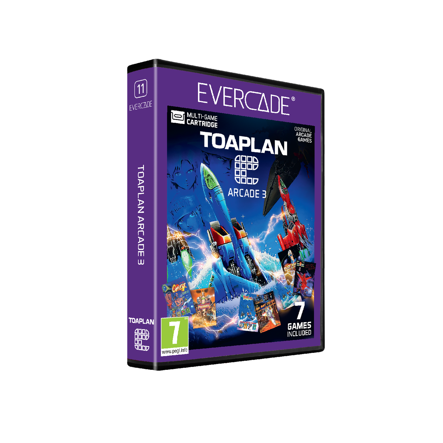 #11 Toaplan Arcade Collection 3 - Evercade Cartridge