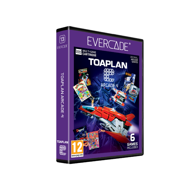 #13 Toaplan Arcade Collection 4 - Evercade Cartridge