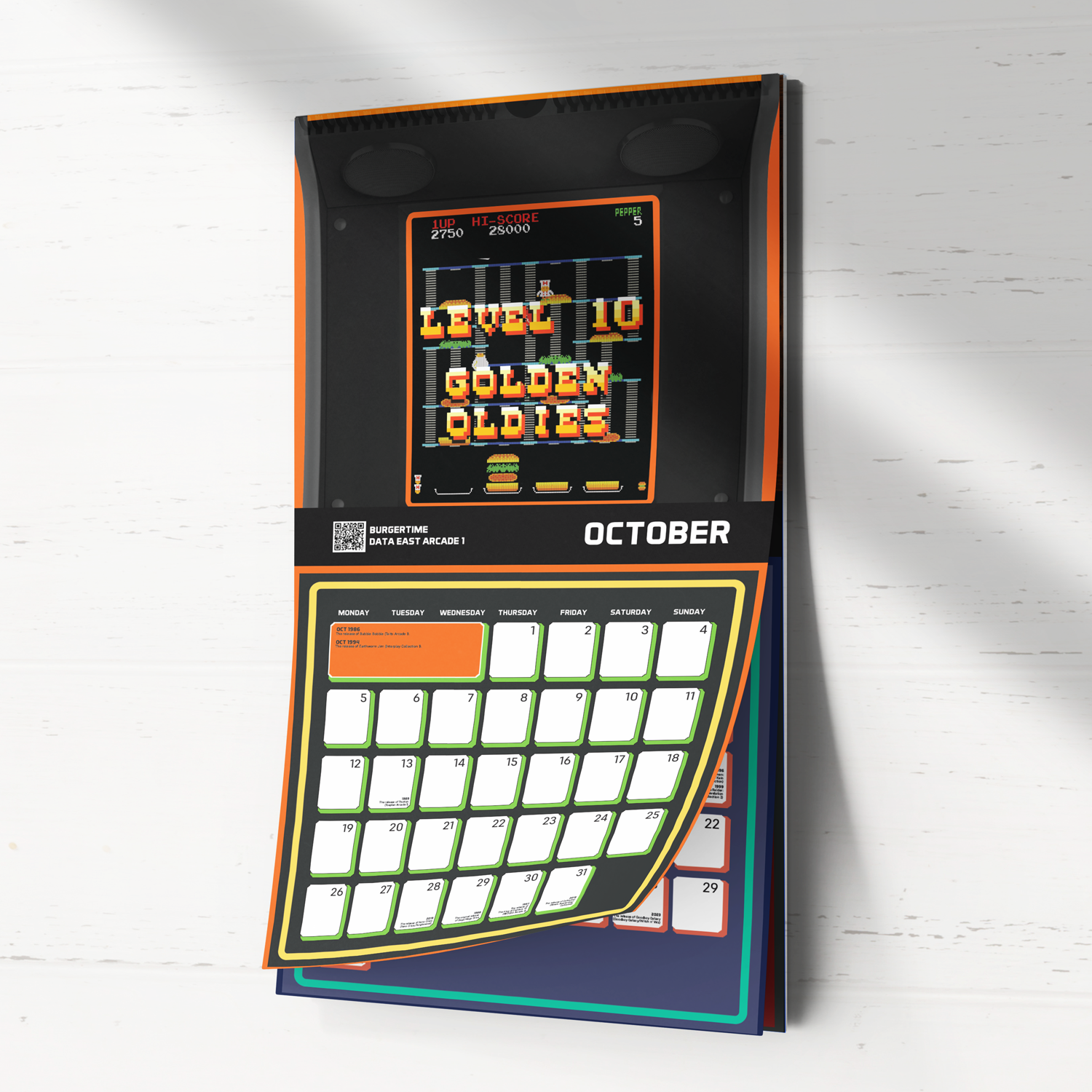 Evercade Pixel Calendar