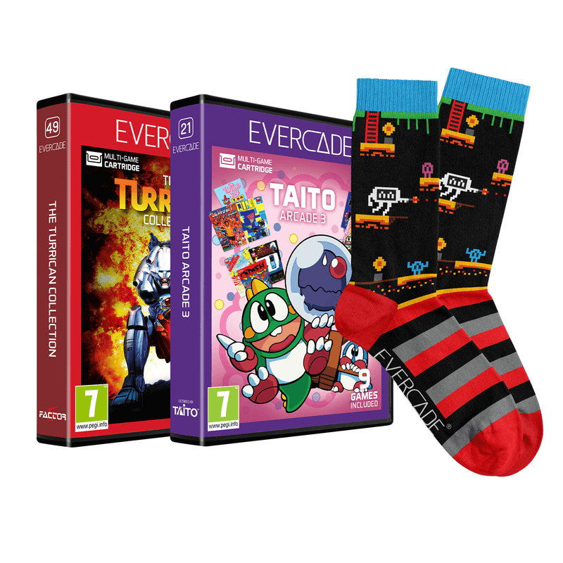 Turrican and Taito 3 Cartridge Bundle