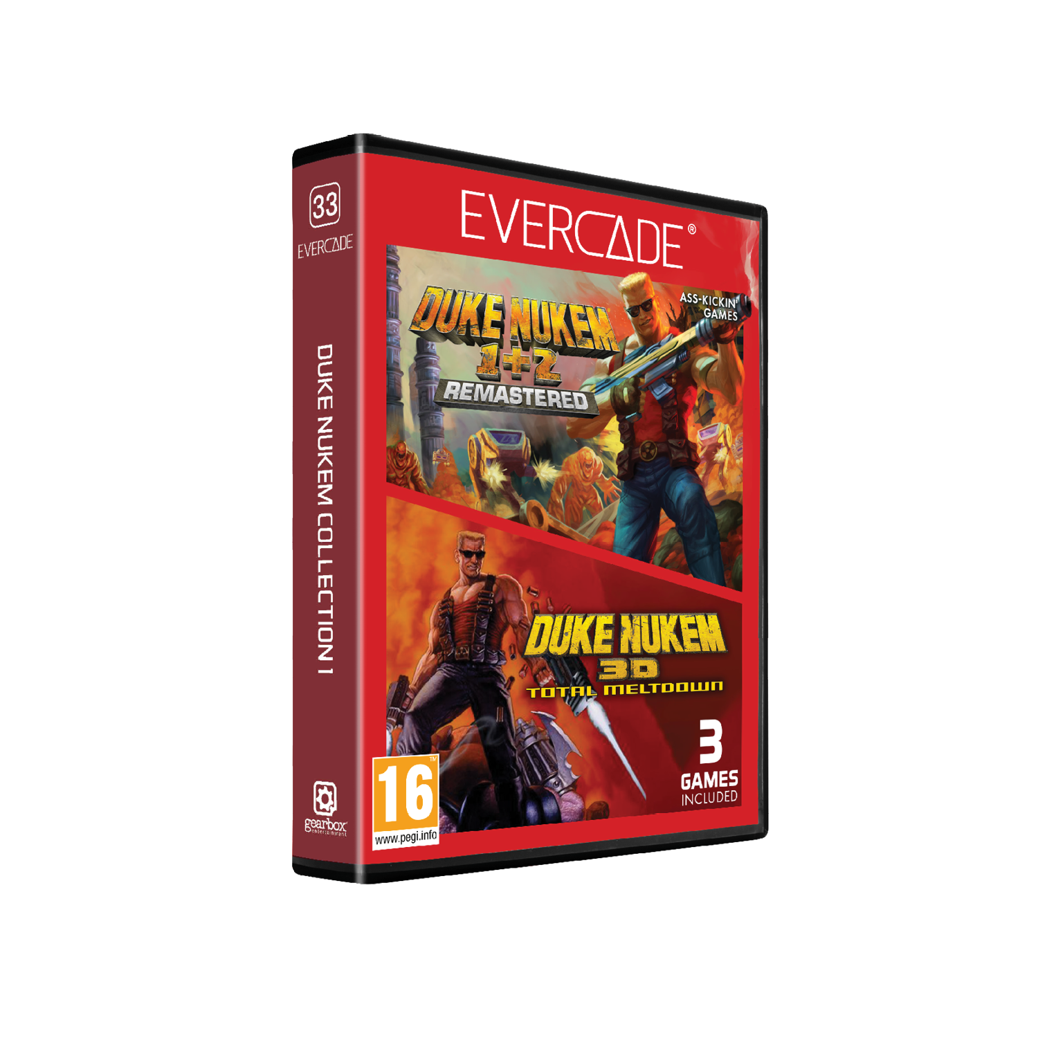 #33 Duke Nukem Collection 1 - Evercade Cartridge