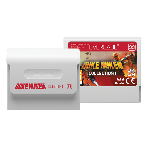 #33 Duke Nukem Collection 1 - Evercade Cartridge