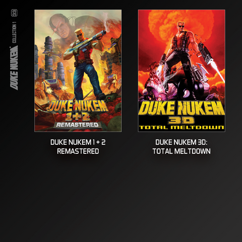 #33 Duke Nukem Collection 1 - Evercade Cartridge