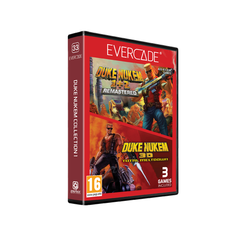 #33 Duke Nukem Collection 1 - Evercade Cartridge