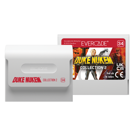#34 Duke Nukem Collection 2 - Evercade Cartridge