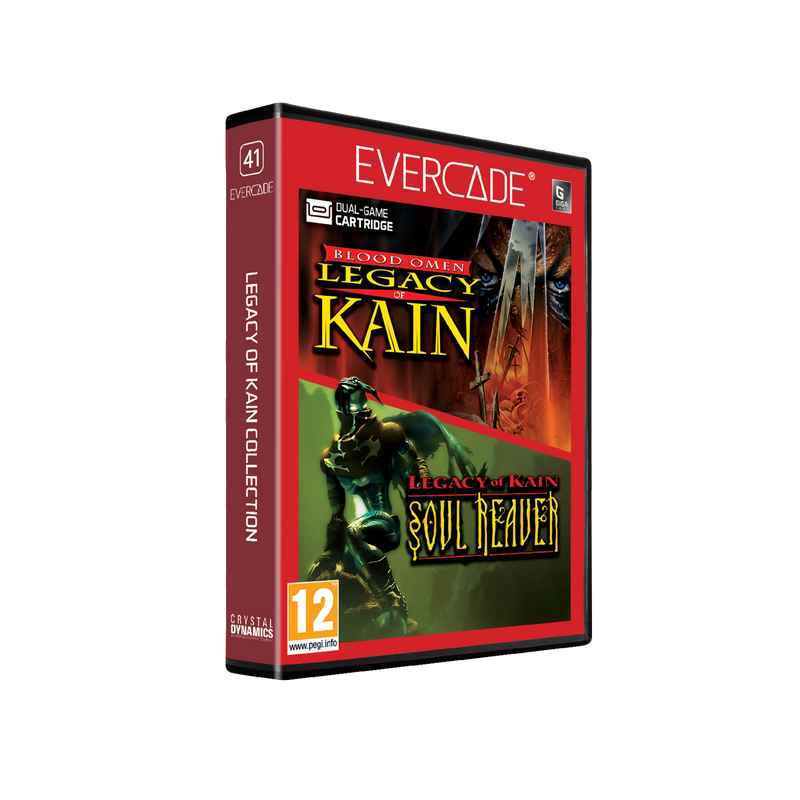 #41 Legacy of Kain Collection - Evercade Cartridge