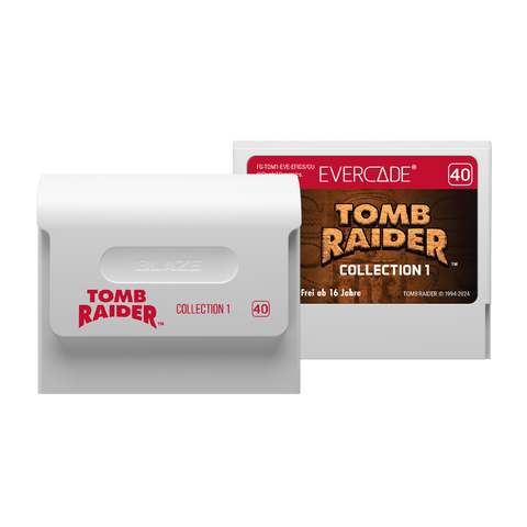 #40 Tomb Raider Collection 1 - Evercade Cartridge