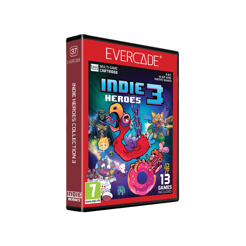 #37 Indie Heroes Collection 3 - Evercade Cartridge