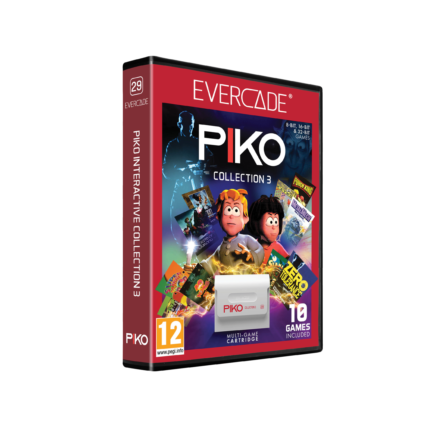 #29 Piko Interactive Collection 3 - Evercade Cartridge