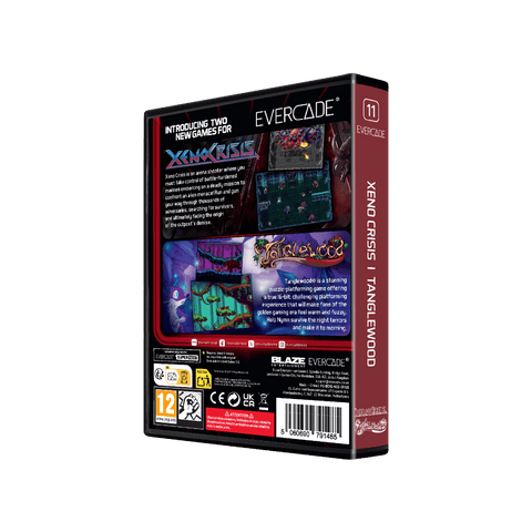 #11 Xeno Crisis & Tanglewood Dual Game - Evercade Cartridge