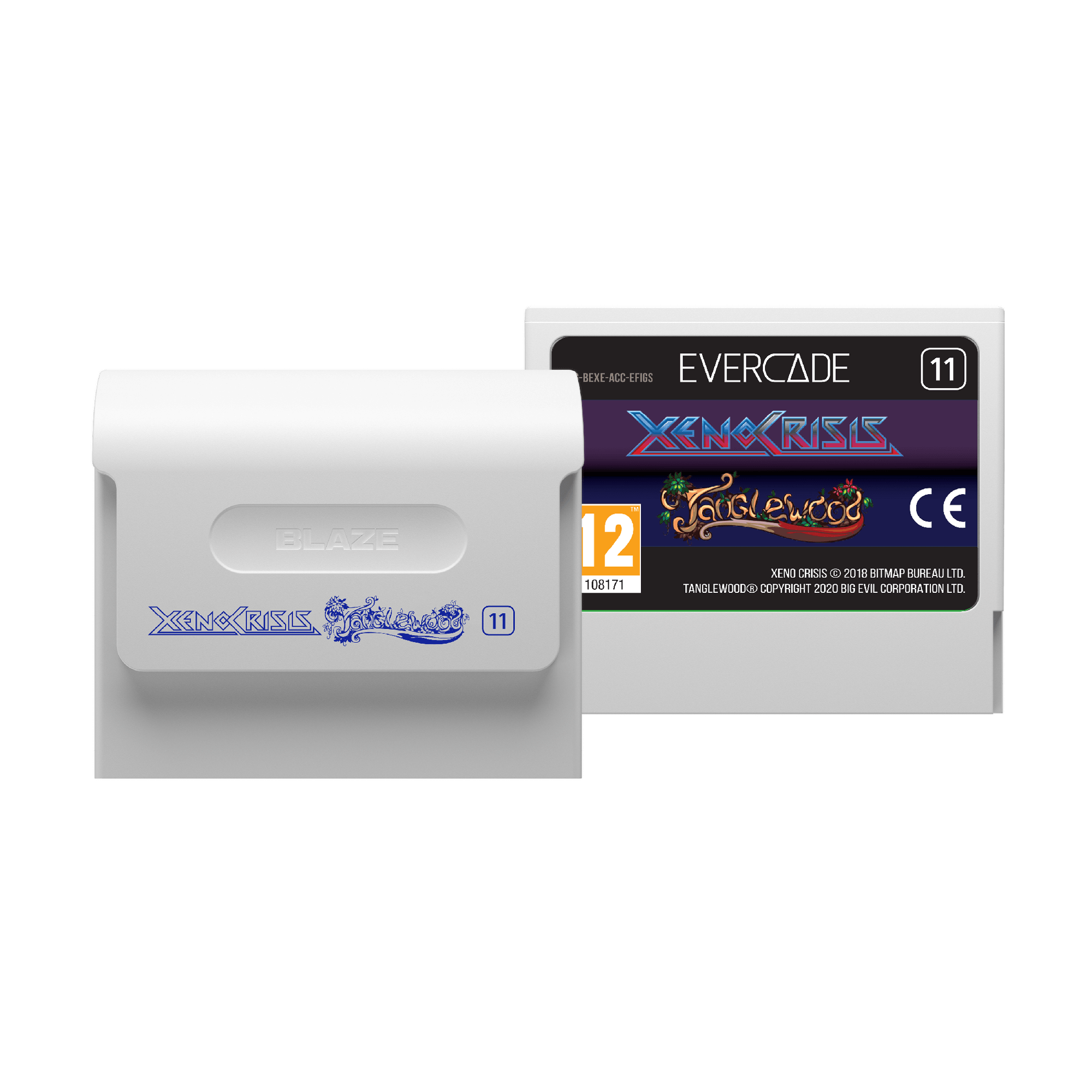 #11 Xeno Crisis & Tanglewood Dual Game - Evercade Cartridge