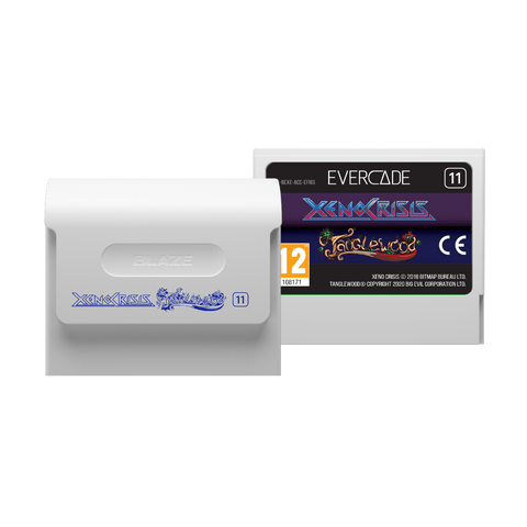 #11 Xeno Crisis & Tanglewood Dual Game - Evercade Cartridge