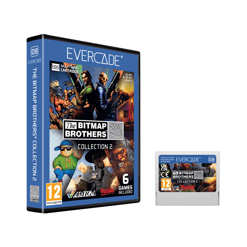 #C08 Bitmap Brothers Collection 2 - Evercade Cartridge