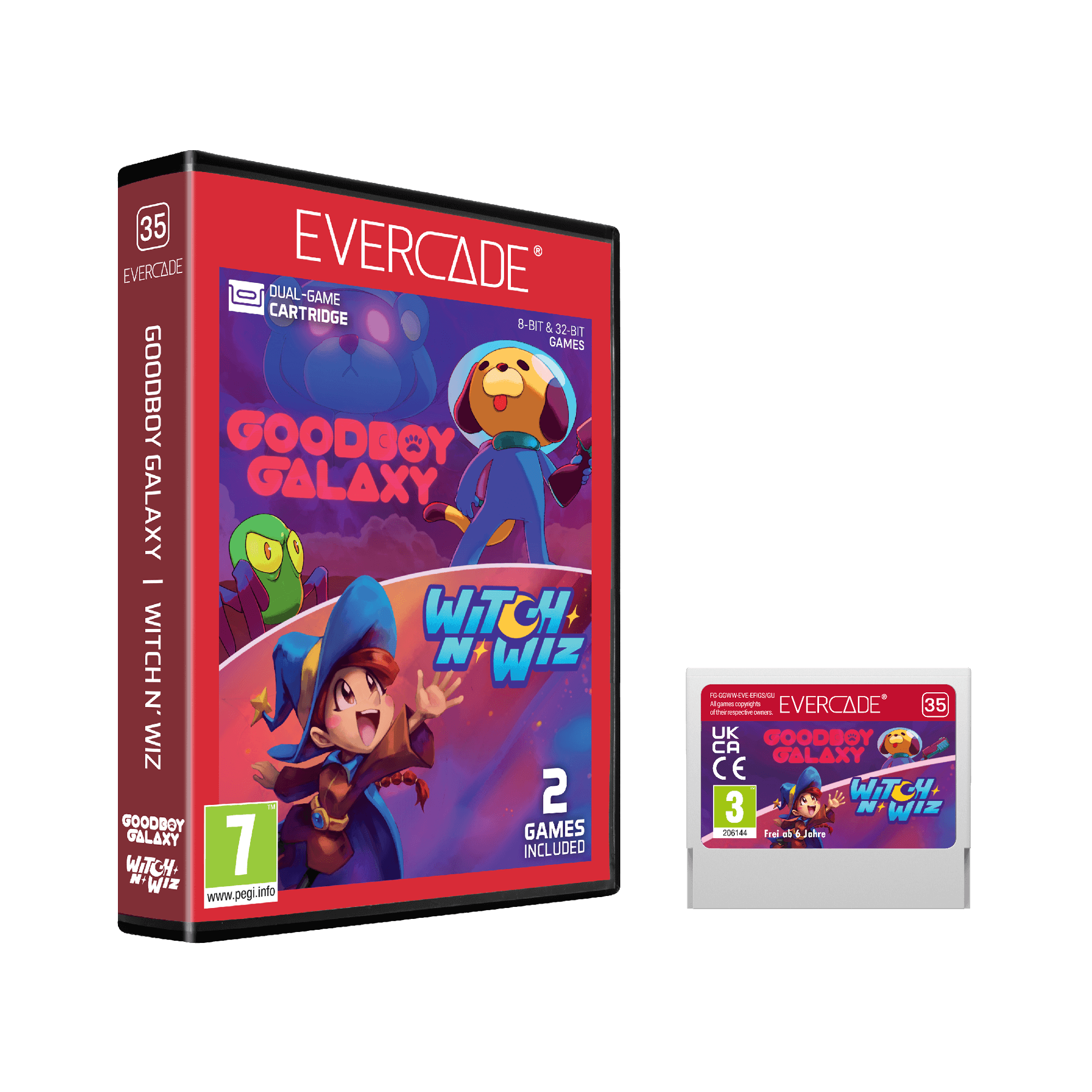 #35 - Goodboy Galaxy/Witch N' Wiz Dual Cart