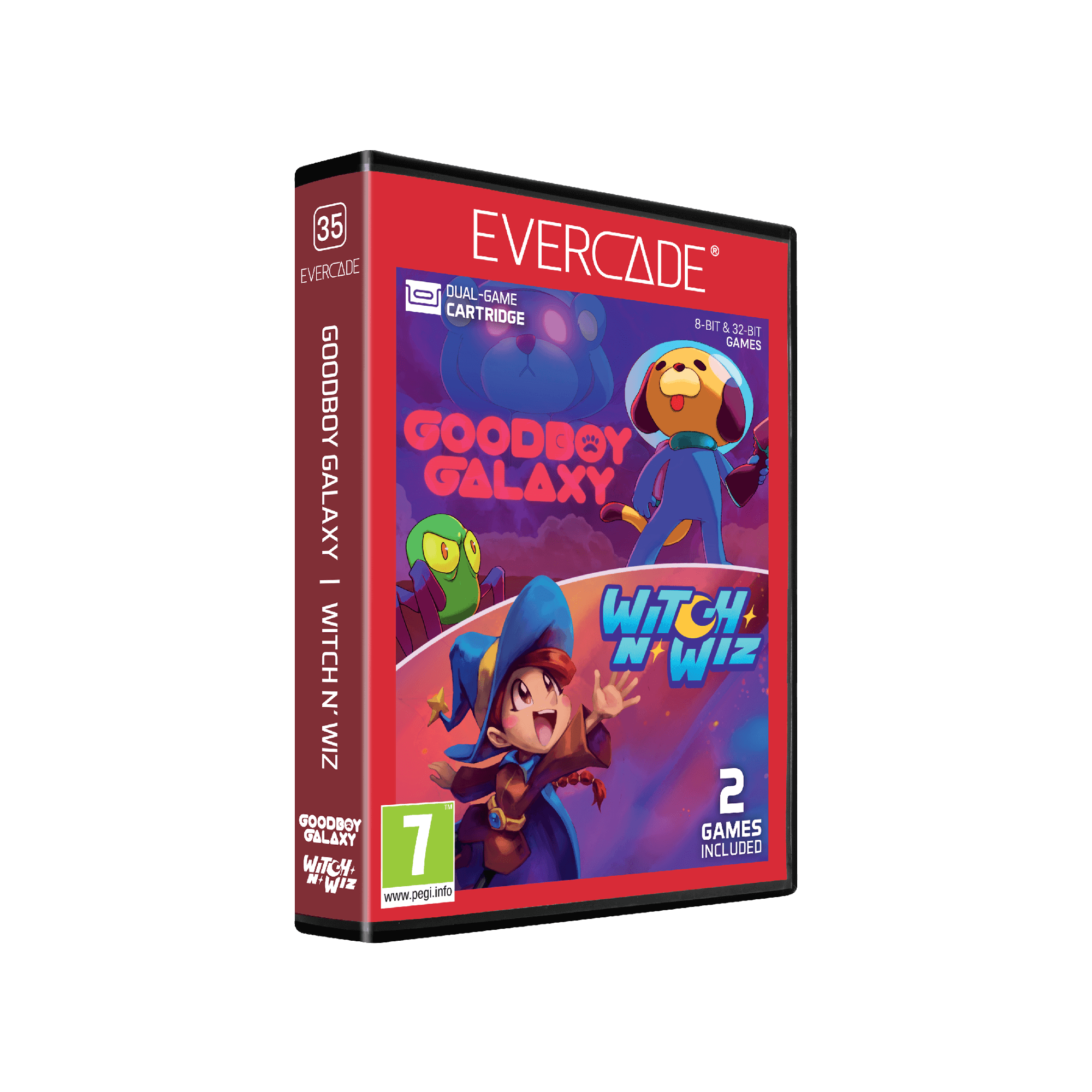 #35 - Goodboy Galaxy/Witch N' Wiz Dual Cart