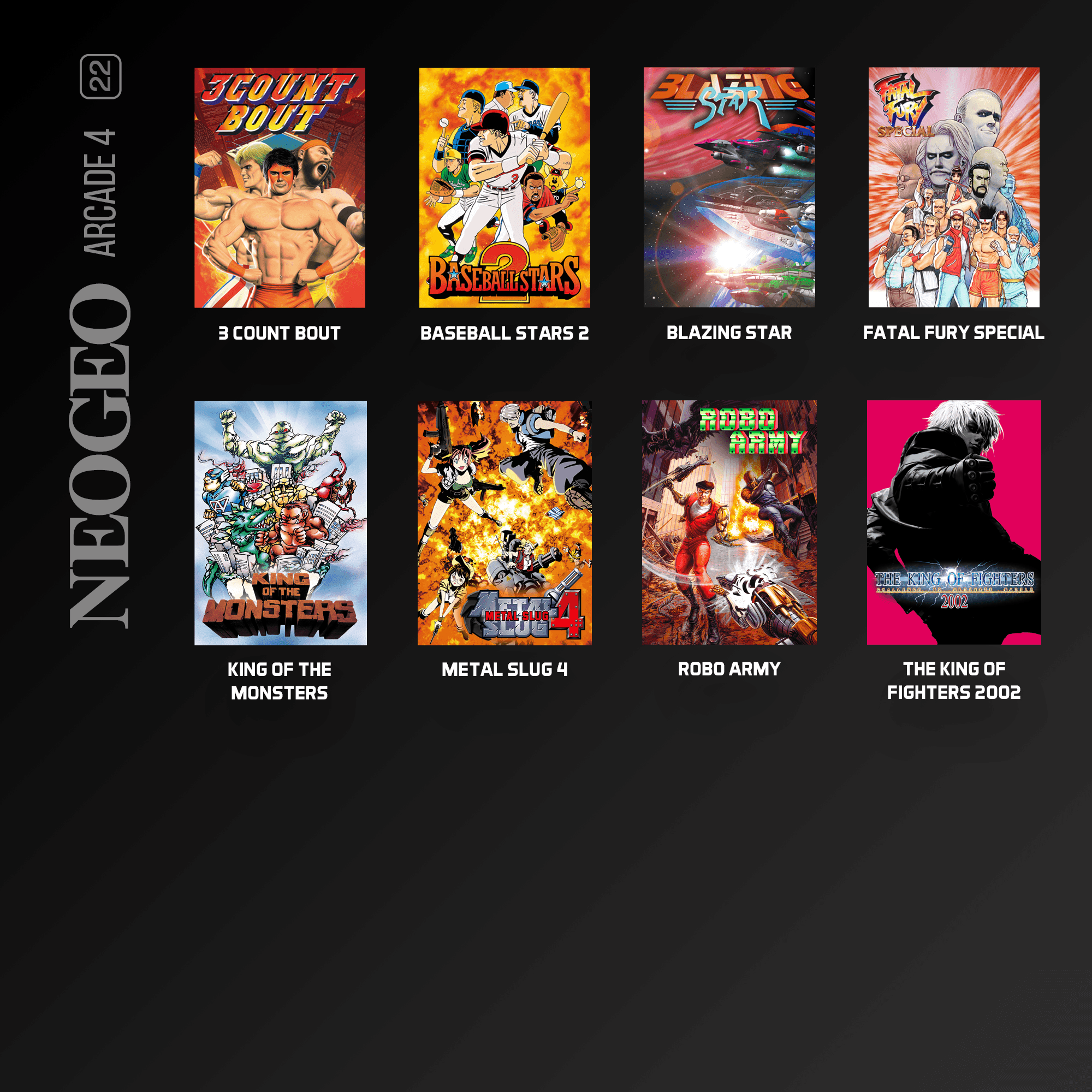 #22 NEOGEO Arcade 4