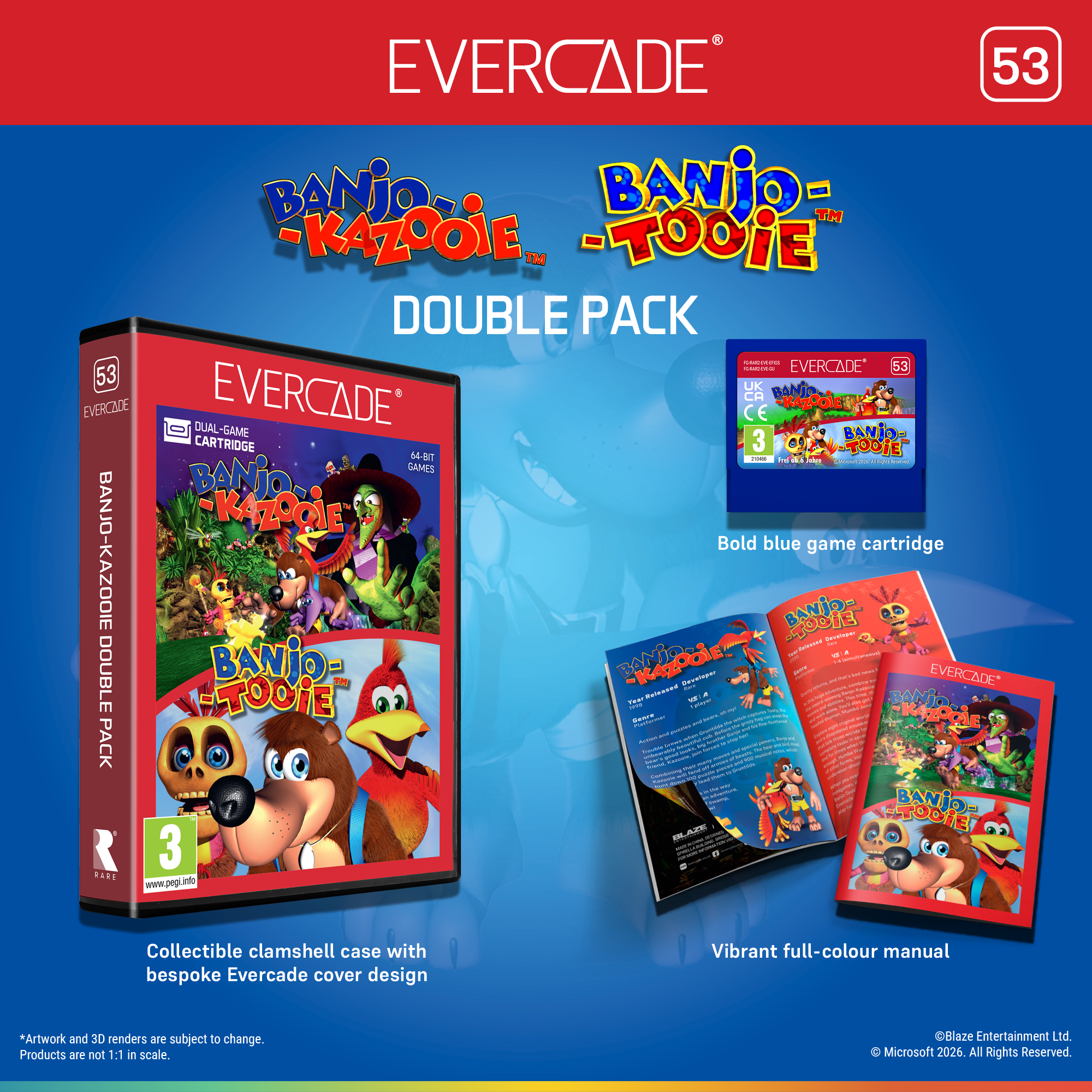Banjo-Kazooie Double Pack and The DOOM Collection Bundle