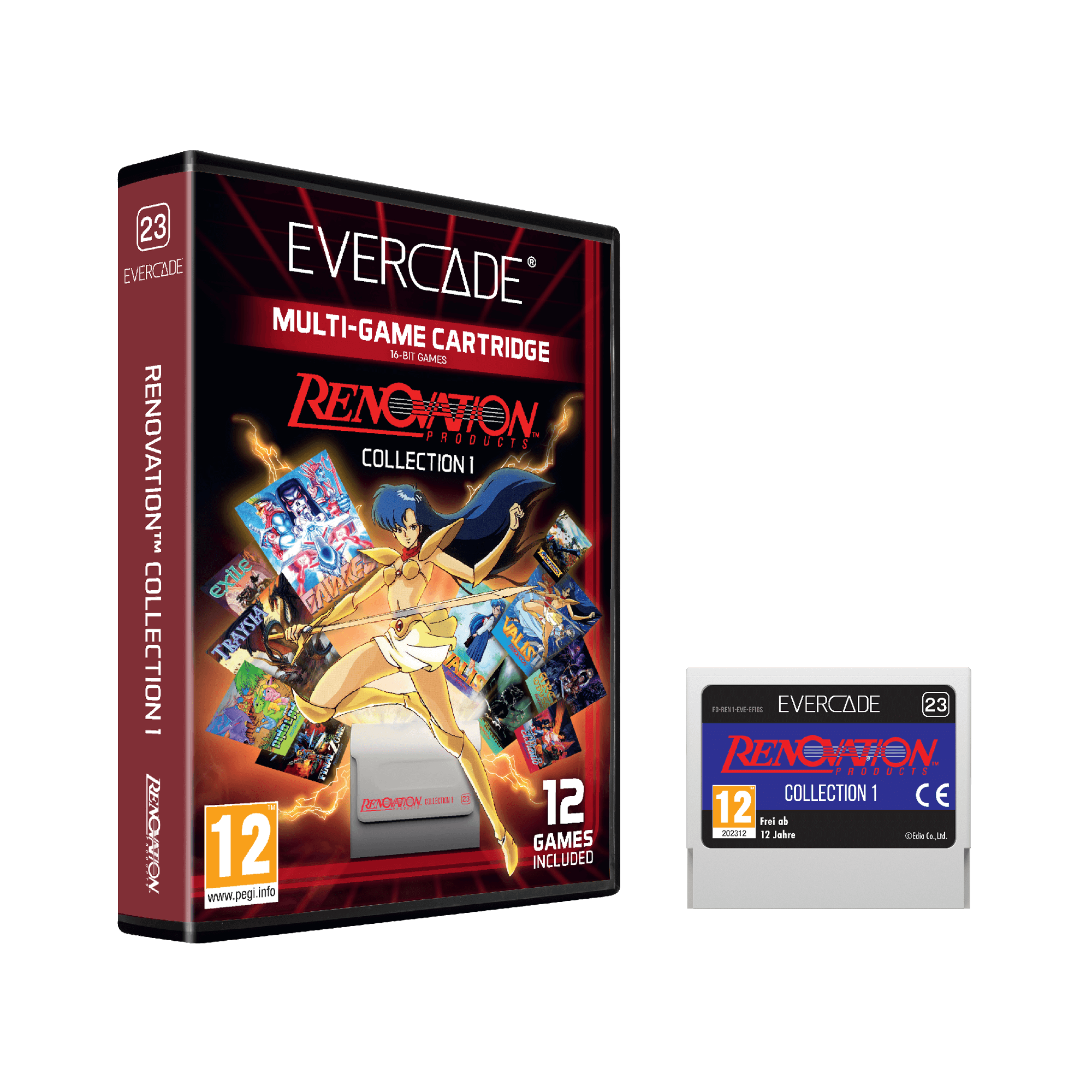 #23 Renovation Collection 1 - Evercade Cartridge
