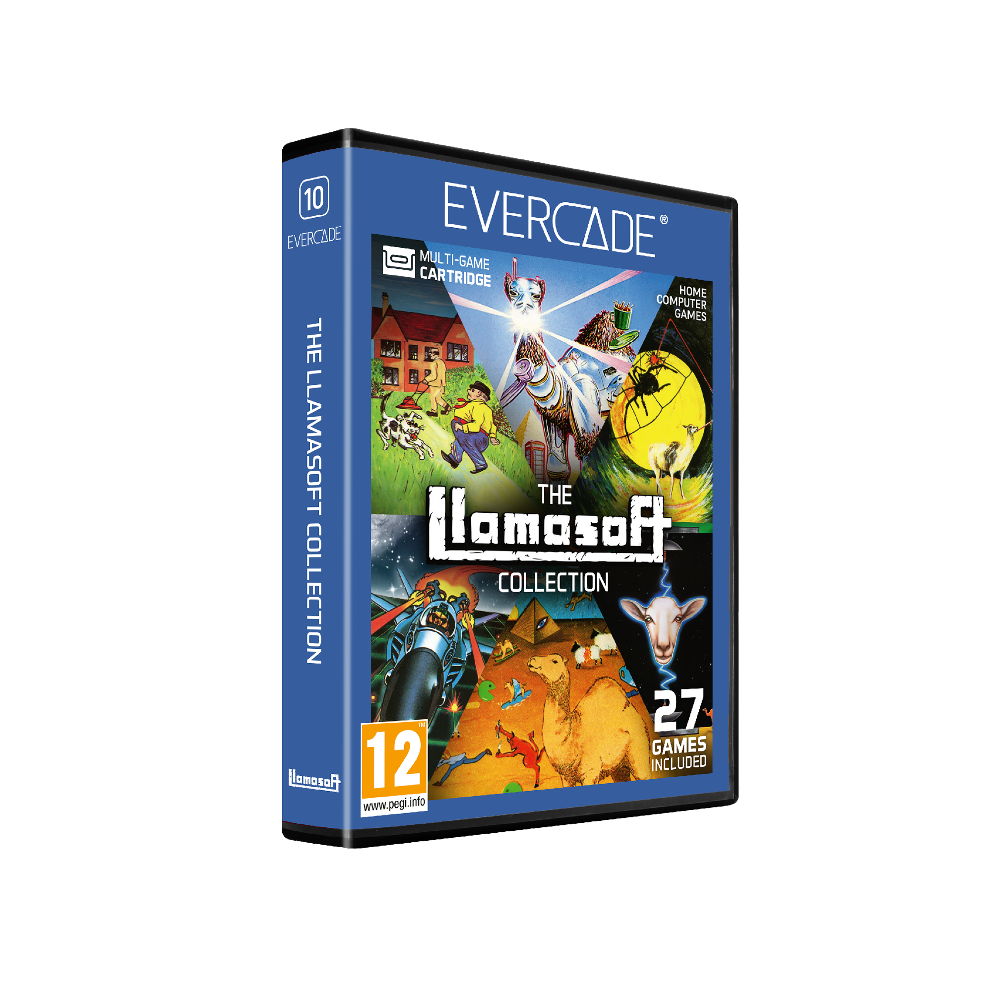 #10 The Llamasoft Collection - Evercade Cartridge