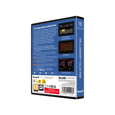 #10 The Llamasoft Collection - Evercade Cartridge