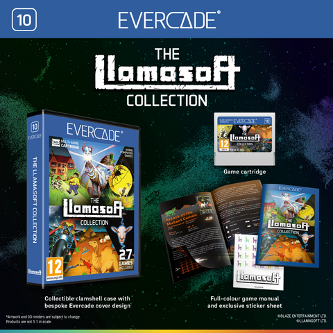 #10 The Llamasoft Collection - Evercade Cartridge