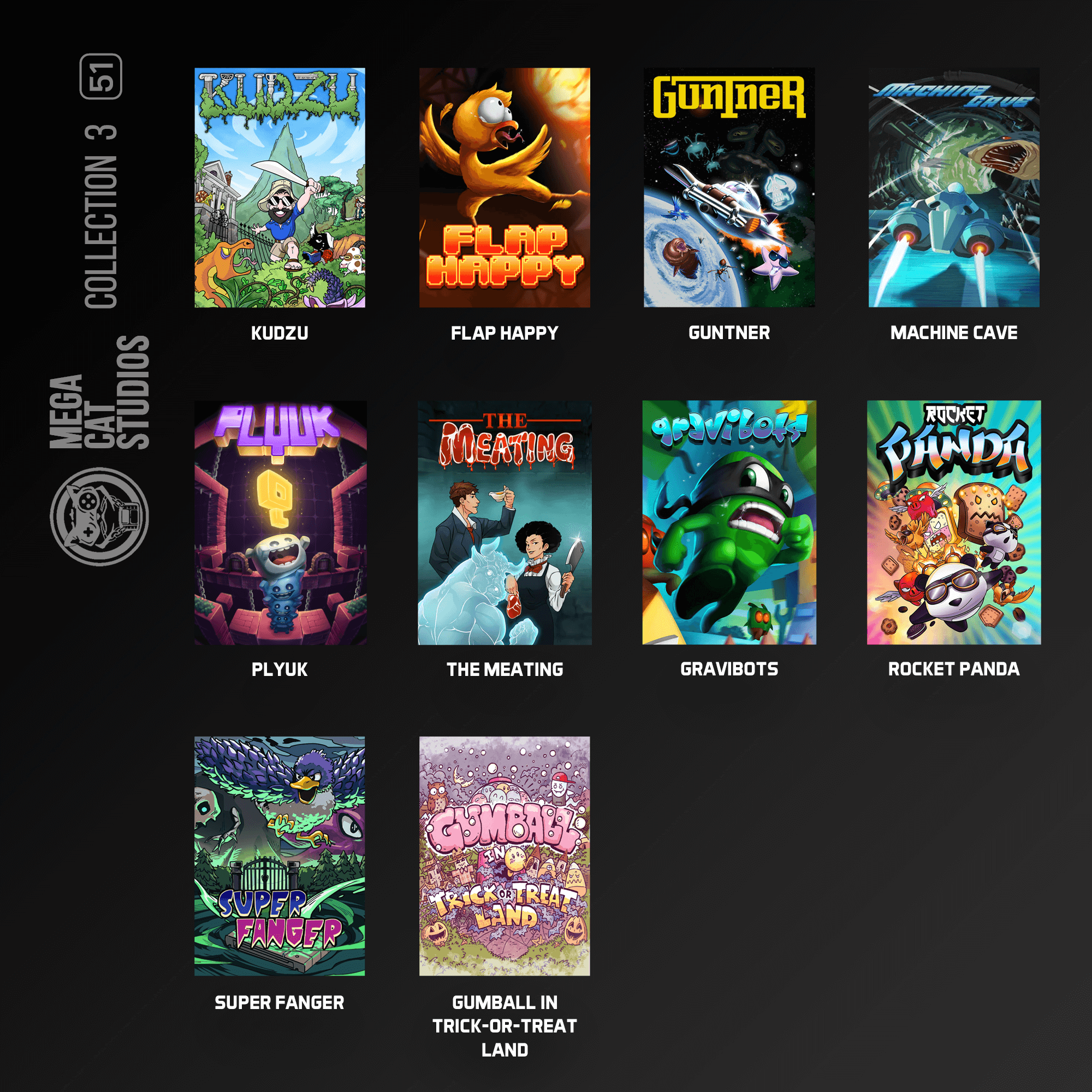 Activision 2 and Mega Cat Studios 3 Double Pack