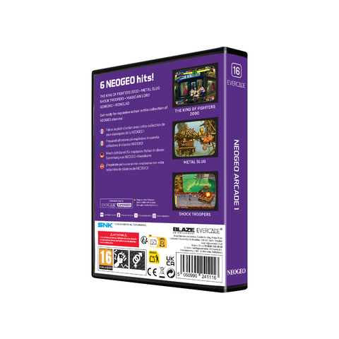 #16 NEOGEO Arcade 1 - Evercade Cartridge
