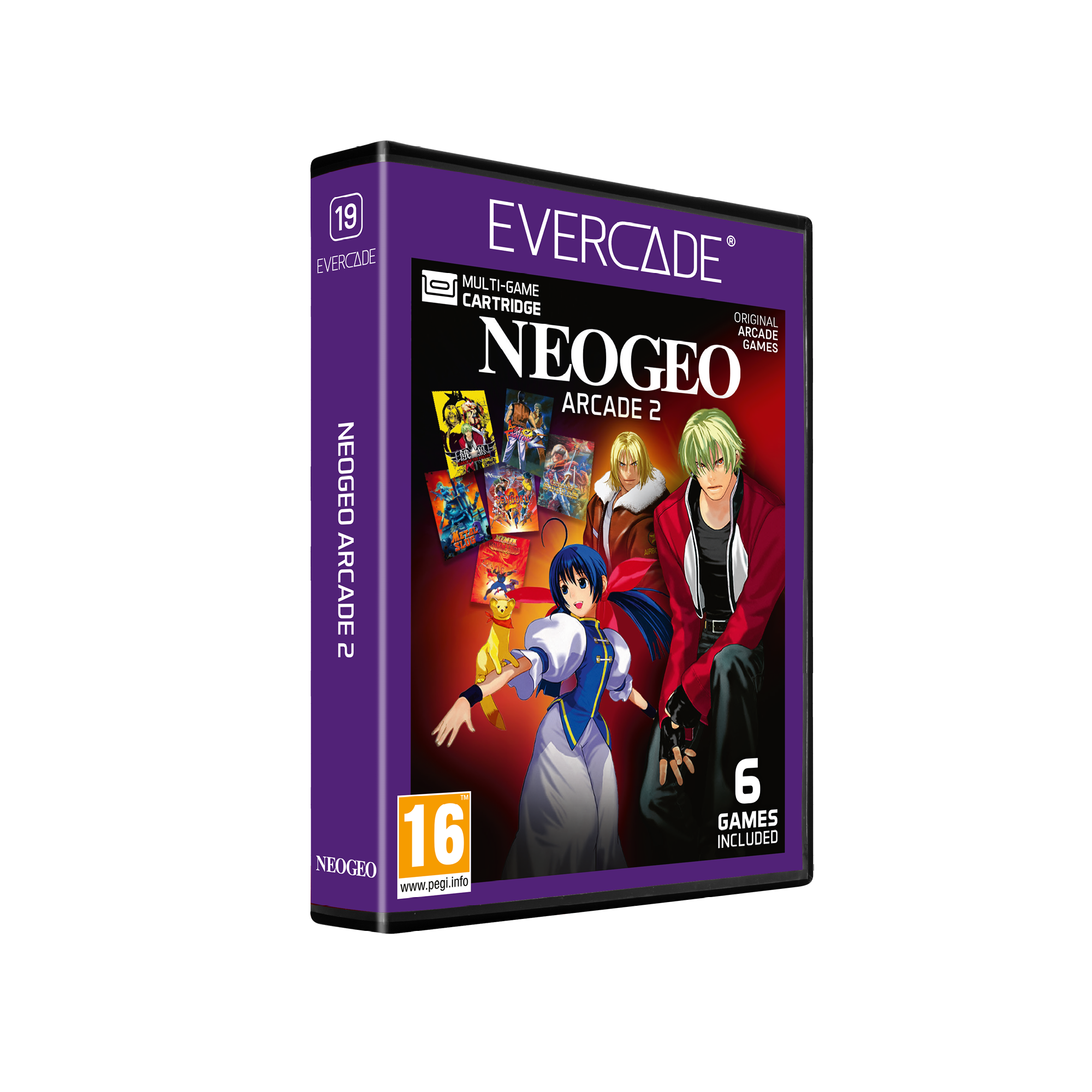 #19 NEOGEO Arcade 2 - Evercade Cartridge