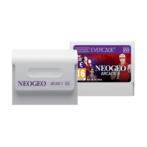 #20 NEOGEO Arcade 3 - Evercade Cartridge