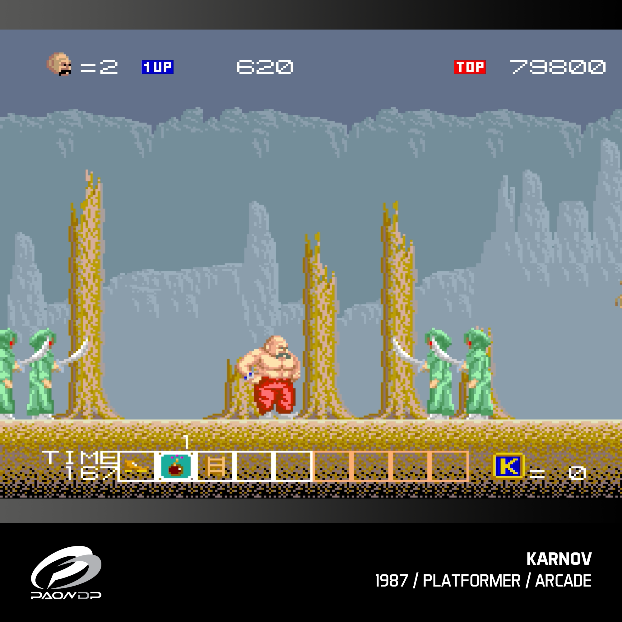 #15 Windjammers, Karnov and Friends - Evercade Cartridge