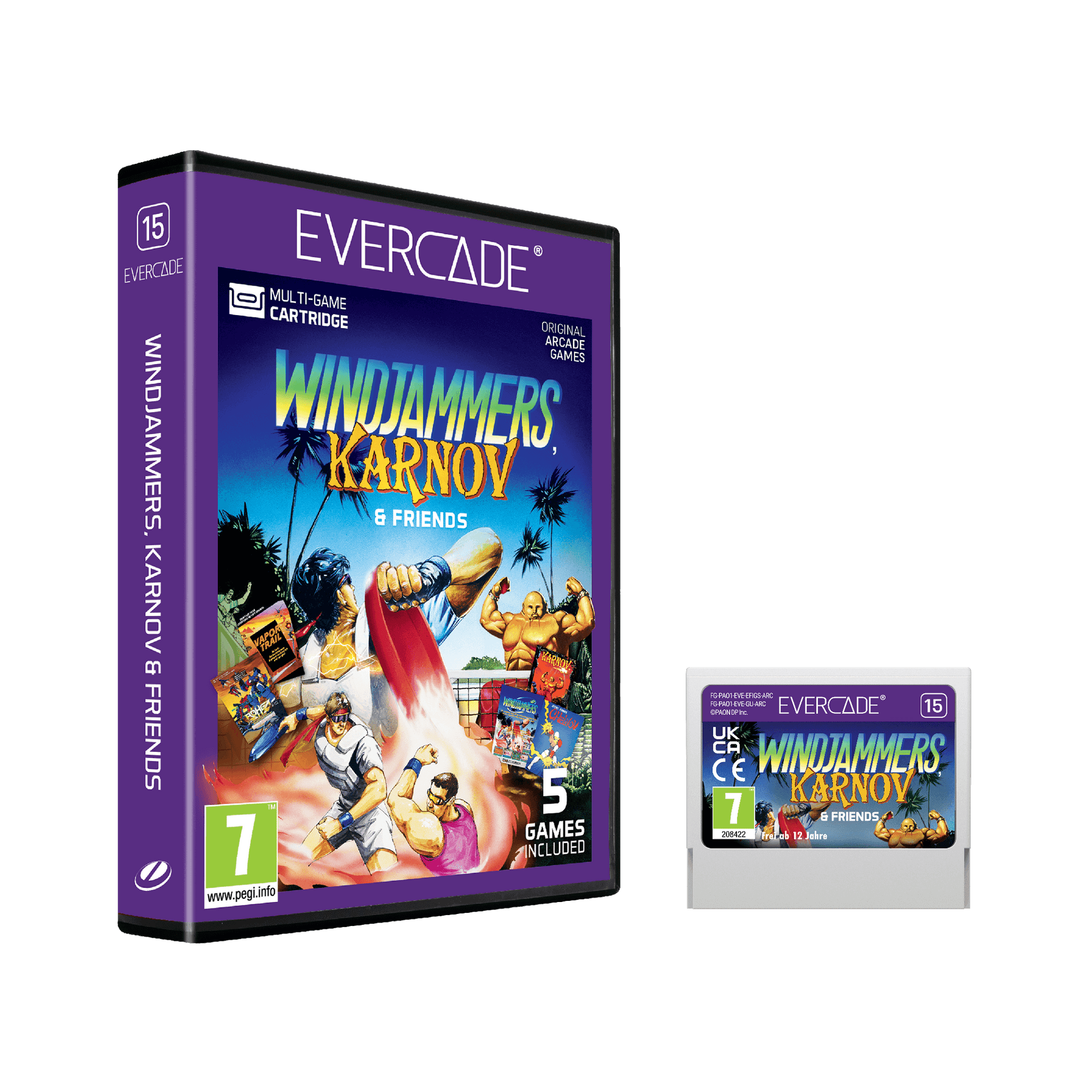 15 Windjammers, Karnov and Friends