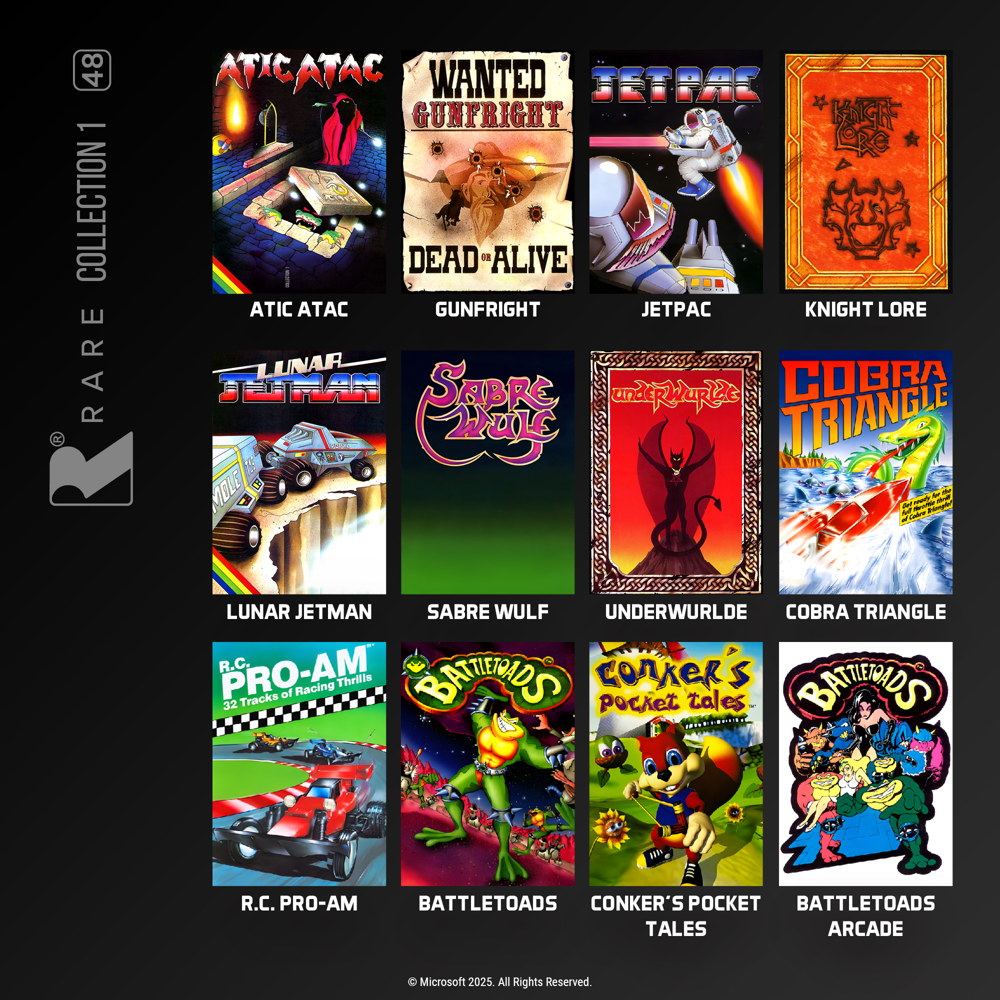 The Llamasoft, Activision 1 and Rare Collection 1 Triple Pack