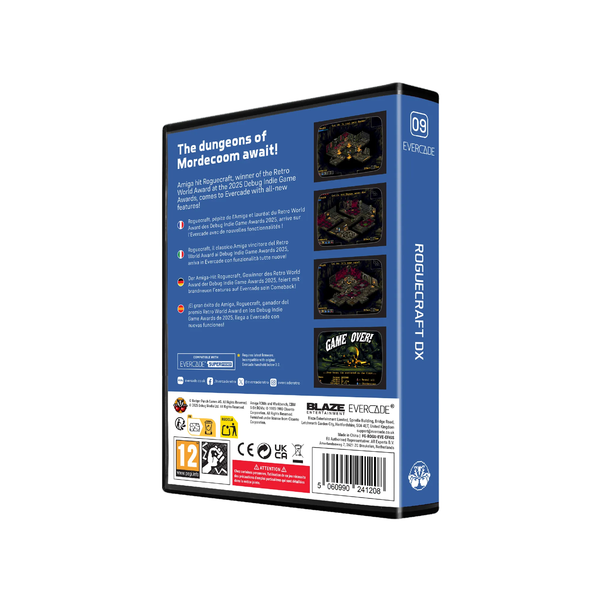 #09 Roguecraft DX - Evercade Cartridge