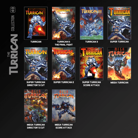 Turrican and Taito 3 Cartridge Bundle