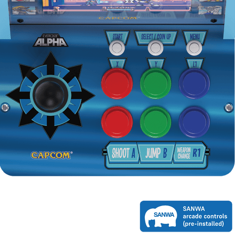 Evercade Alpha Mega Man™ Deluxe Edition Bartop Arcade